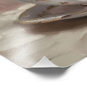 Tiny Delight: Chihuahua Puppy in een theekopje, Foto Afdruk (Hoek)