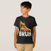 Tiny Dinosaur Bruh Bearded Dragon Lover T-shirt (Voorkant volledig)