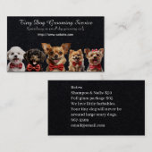 Tiny Dog Grooming Service Visitekaartje (Voorkant / Achterkant)