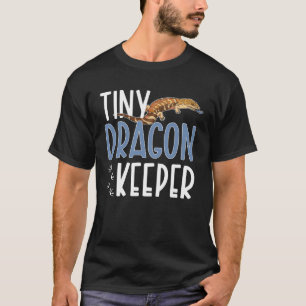 Tiny Dragon Blue Tong Skink Eigenaar Blauw Tong T-shirt