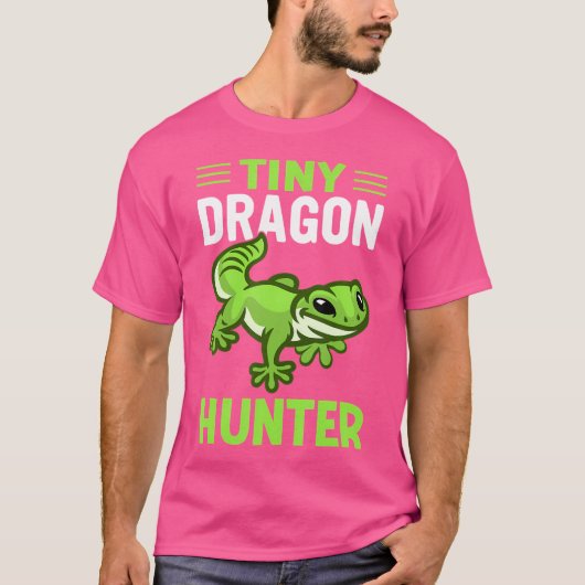 Tiny Dragon Hunter I Gecko T-shirt (Voorkant)