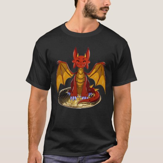 Tiny dragon, Tiny Howard. T-shirt (Voorkant)