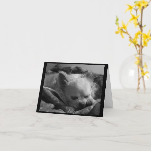 Tiny Dreamer - Blank Note Kaart (Gele Bloem)