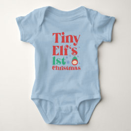 Tiny Elf's eerste kerstdag Romper