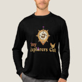 Tiny Explorers Club – GPS Family Treasure Hunt Tri-Blend Shirt (Voorkant volledig)