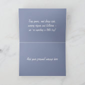 Tiny Feet Blue Aankondiging (Binnen)