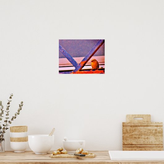 Tiny Finch Poster (Keuken)