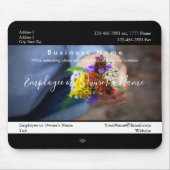 Tiny Flower Bouquet Gift Promo Mousepad Muismat (Voorkant)