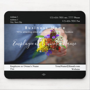 Tiny Flower Bouquet Gift Promo Mousepad Muismat