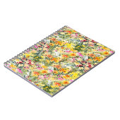 Tiny Flowers Field: heldere Waterverf. Notitieboek (Linkerzijde)