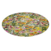 Tiny Flowers Field: heldere Waterverf. Snijplank (Hoek)