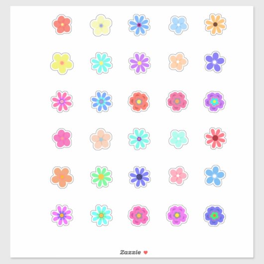 Tiny Flowers Stickers Kit by Cherie (Vel)