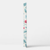 Tiny Flowers: Waterverf naadloos Case-Mate iPhone Case (Achterkant / Rechts)