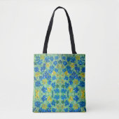 Tiny Forget-Me-Not Floral Canvas tas (Voorkant)