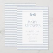 Tiny Gentleman Waterverf Bow Stropdas Kaart (Voorkant / Achterkant)