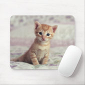 Tiny Ginger Kitten Muismat (Met muis)