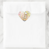Tiny Girl En Haar Teddy Bear Stickers (Tas)