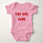 Tiny Girl Gang Baby Bodysuit (Voorkant)
