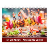 Tiny Grill Masters – 2026 Miniature BBQ Calendar Kalender (Hoes)