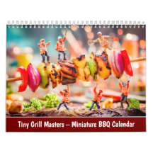 Tiny Grill Masters – Miniatuur BBQ-kalender