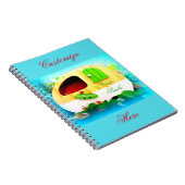 Tiny gypsy caravan casa notitieboek (Rechterzijde)