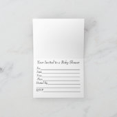 Tiny Hands Douche Uitnodiging (Binnen)