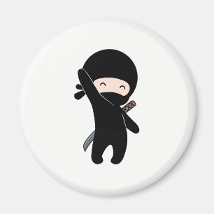 Tiny Happy Ninja Magneet