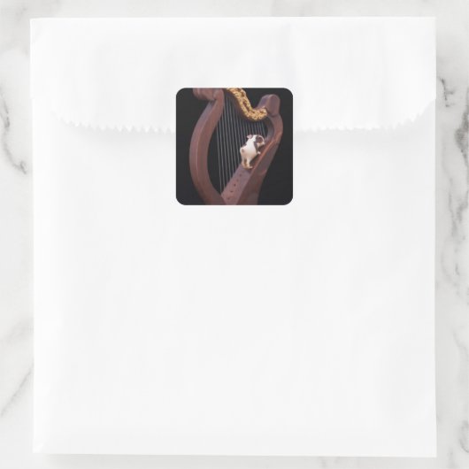 Tiny Harp Klimmer Sticker (Tas)
