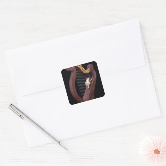 Tiny Harp Klimmer Sticker (Envelop)
