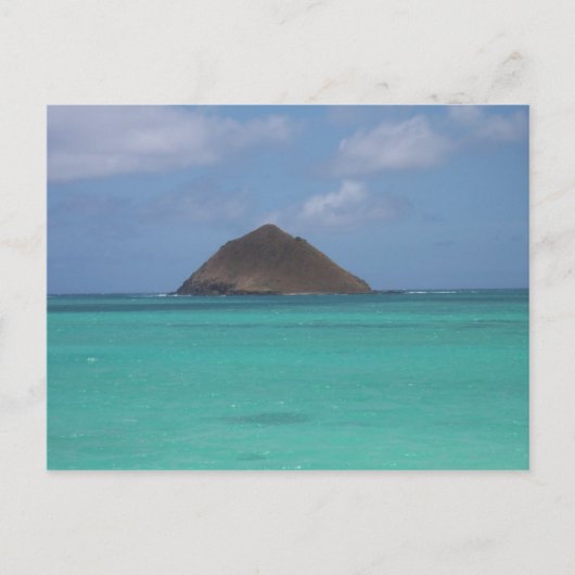 Tiny Hawaiian Island Briefkaart (Voorkant)