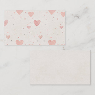 Tiny Hearts Envelopkaart Informatiekaartje