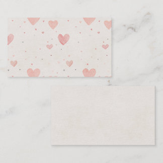 Tiny Hearts Envelopkaart Informatiekaartje
