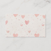 Tiny Hearts Envelopkaart Informatiekaartje (Voorkant)