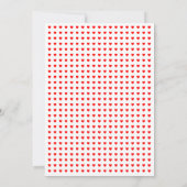 Tiny Hearts Invitation Kaart (Achterkant)