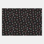 Tiny Hearts-patroon cadeau Inpakpapier Vel (Voorkant 3)