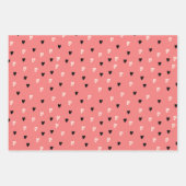 Tiny Hearts-patroon cadeau Inpakpapier Vel (Voorkant 2)