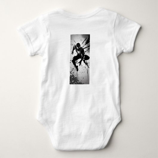 Tiny Hero Romper (Achterkant)