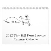 Tiny Hill Boerderij Extreme Cuteness Calendar Kalender (Hoes)