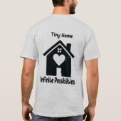 Tiny Home Oneindige Mogelijkheden Minimalistisch G T-shirt (Achterkant)