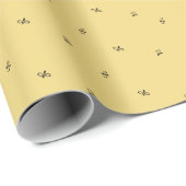 Tiny Honeybees Honey Geel Apiary Product Wrap Cadeaupapier (Rol Hoek)