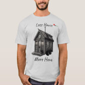 Tiny House Avonturen T-Shirt (Voorkant)