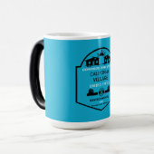 Tiny House Communities bewerkbaar Magische Mok (Voorkant links)