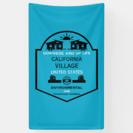 Tiny House Communities bewerkbaar Spandoek