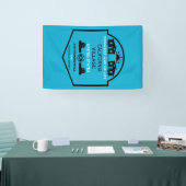 Tiny House Communities bewerkbaar Spandoek (Beurs)