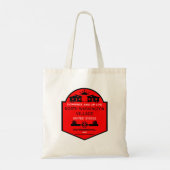 Tiny House Communities bewerkbaar Tote Bag (Achterkant)