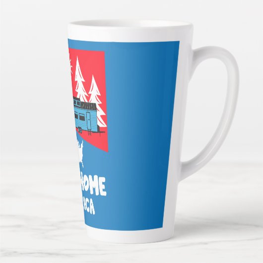 Tiny House Home Amerika Latte Mok (Rechts)