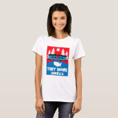 Tiny House Home Amerika T-shirt (Voorkant volledig)