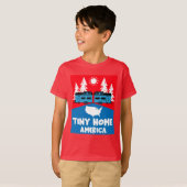 Tiny House Home Amerika T-shirt (Voorkant volledig)