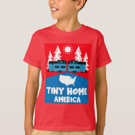 Tiny House Home Amerika T-shirt