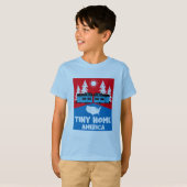 Tiny House Home Amerika T-shirt (Voorkant volledig)